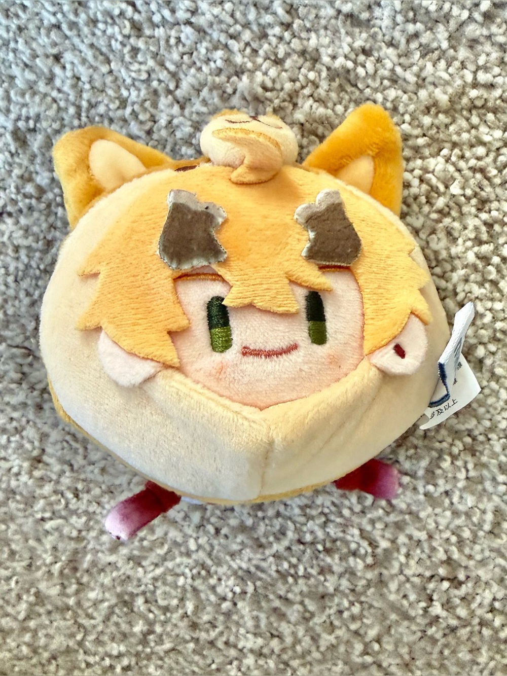 OFFICIAL Genshin Impact Teyvat Zoo Thoma Plush Doll Hanging Toy Keychain Pendant